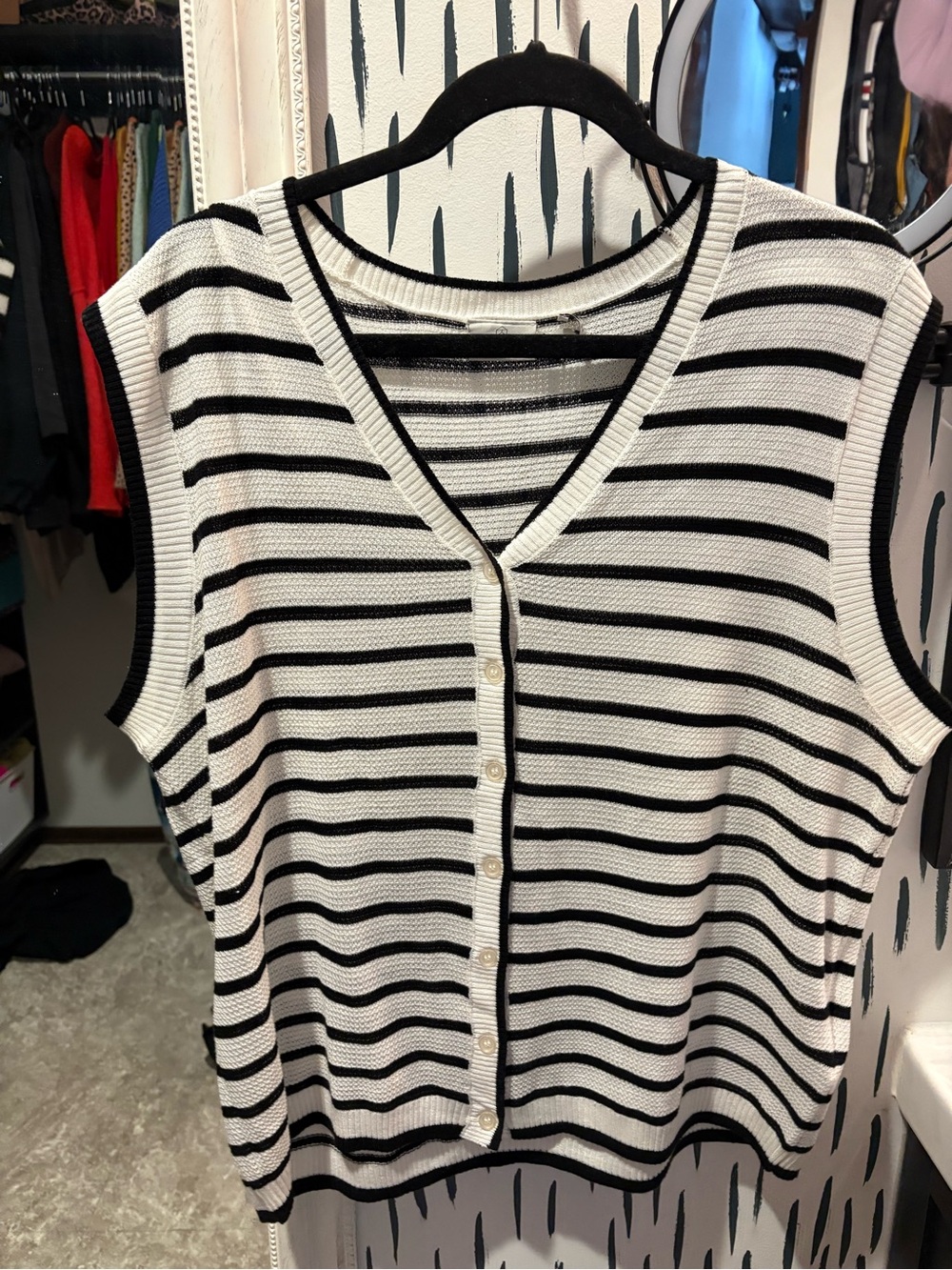 Kaffe Button Down Knit Shirt